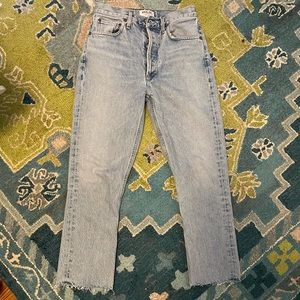 AGOLDE High Rise Riley Jeans Size 27